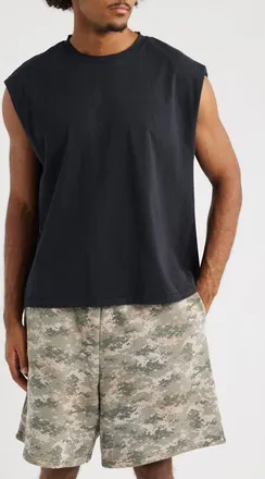 Elwood Sleeveless T-Shirt in Vintage Black at Nordstrom, Size Xx-Large