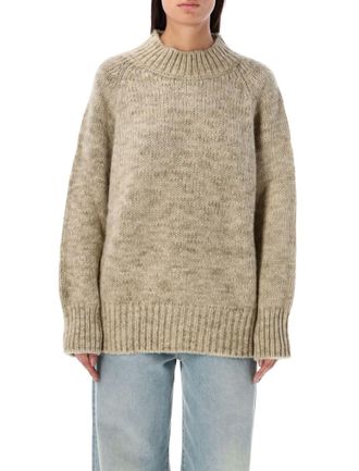 Maison Margiela Light Green Crew Neck Sweater