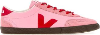 Veja Pink Color Block Sneakers