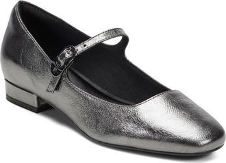 Rockport Niya Mary Jane Flat in Pewter at Nordstrom, Size 7.5