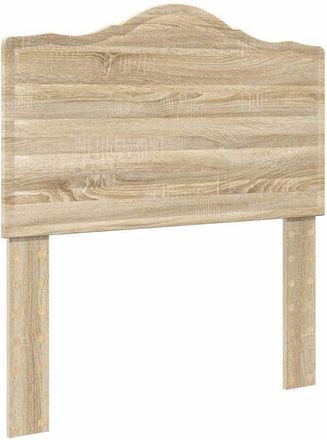 vidaXL Cabecero Roble Sonoma 90 Cm Madera Contrachapada Vidaxl