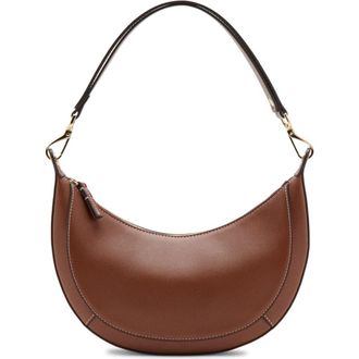 Mango Oval Faux Leather Shoulder Bag at Nordstrom