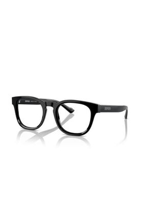 Ferrari 49mm Round optical glasses in Black at Nordstrom
