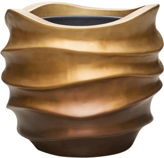 Baq Blumentopf Gradient Lee Couple ø 41 / Höhe 37 cm - Honey Matt