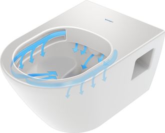 Duravit Duravit - D-neo Wc Suspendido, Lavabo, Sin Borde, Salida