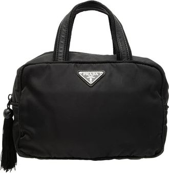 Prada Pre-owned Prada Tessuto Tassel Handbag N6IJBYMVAM30CFBZ