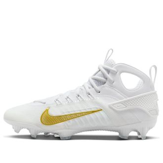 Nike Huarache 9 Elite LAX White Metallic Gold FD0088-100