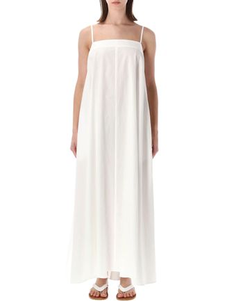 STUDIO NICHOLSON Gathered Long Spaghetti Straps Dress