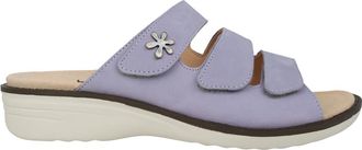 Ganter Wijdvallende Paarse Sandaal - Dames - Sleehakken - Paars - 36 EU - Schoenen