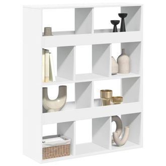 Berkfield Home Room Divider White 100x33x125.5 cm Engineered Wood