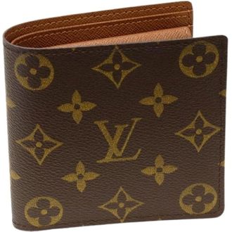 Louis Vuitton Pre-owned Wallets, female, Brown, Size: ONE SIZE Pre-owned Portefeuille Marco Monogram Wallet