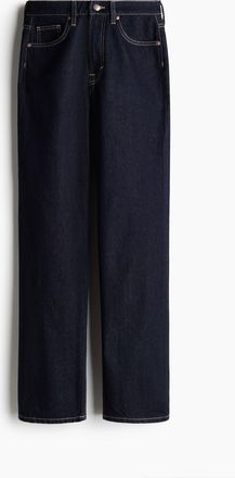 H&M Straight High Jeans - Blue