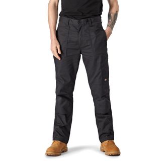 Dickies Action Flex Polyester Heren Zwarte Buitentrousers