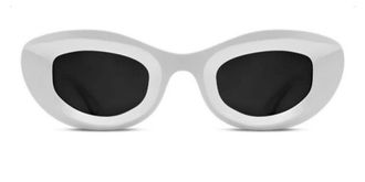 Thierry Lasry Cult Gaia Jazz 000 Mens Sunglasses White Size 47