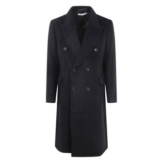 Our Legacy Whale Mens Coat - male - Our Legacy - Double-Breasted Coats - Black - L - Coats