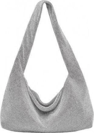 Urban Expression Womens Soraka Evening Bag In Silver