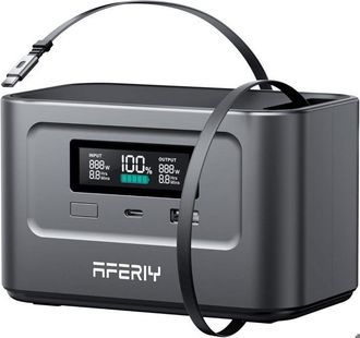 OEM Estaci&oacute;n De Energ&iacute;a Port&aacute;til - Aferiy - 99,2 Wh - 100 W - Doble Usb-c Pd3.0 - Protecci&oacute;n 6-en-1