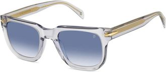 Eyewear by David Beckham Authentieke zonnebril met eersteklas service - unisex - Zonnebrillen - Grijs - 52 MM - Accessoires