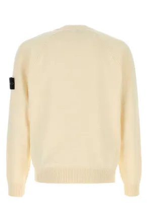 Stone Island Cotton Knit Sweater - Beige
