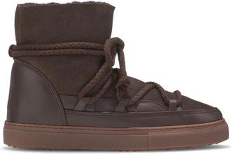 INUIKII Classic Sneaker - Dames - Winterlaarzen - Bruin - 39 EU - Leer - Schoenen