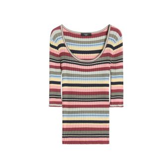 Max Mara Dames, Truien, Veelkleurig, Maat: L Viscose