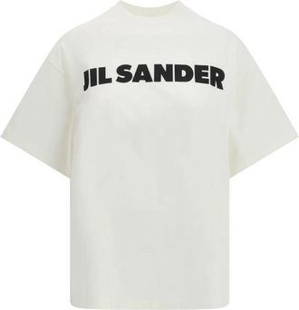 Jil Sander Dames, Tops, Wit, Maat: XS Jersey