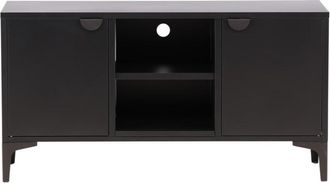 VE DESIGN Tv Lowboard Piring 120 x 63 cm, Black