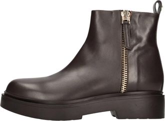 Albano 2570 Enkellaarsjes - Dames - Enkellaarsjes - Bruin - 37 EU - Leer - Schoenen