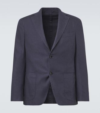 Agnona Blazer de seda y cachemir