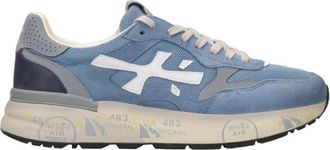 Premiata Mick Sneaker - Heren - Sneakers - Blauw - 45 EU - Leer - Schoenen