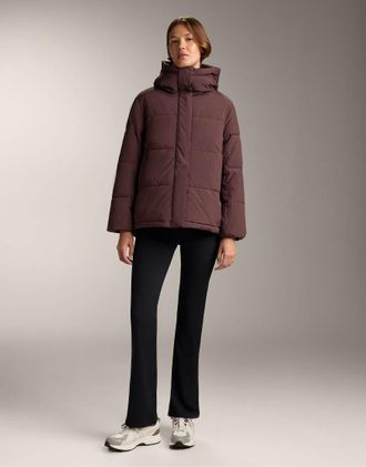 Oysho Primaloft - Giacca imbottita impermeabile rossa-Rosso