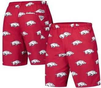 Columbia Mens Columbia Cardinal Arkansas Razorbacks PFG Backcast III Omni-Shade Shorts at Nordstrom, Size Medium