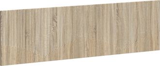 vidaXL Cabecero Montada En La Pared Hoorn Roble Sonoma Vidaxl