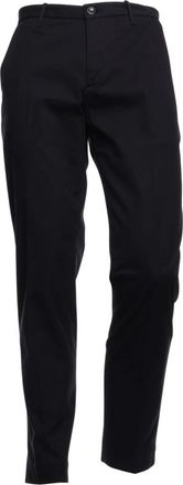 Nine In The Morning Stijlvolle Zwarte Broek Giove M19 - Heren - Chinos - Zwart - L - Broeken