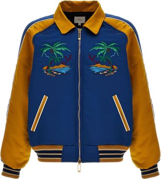 Rhude Palm Eagles Souvenir Bomber Jacket