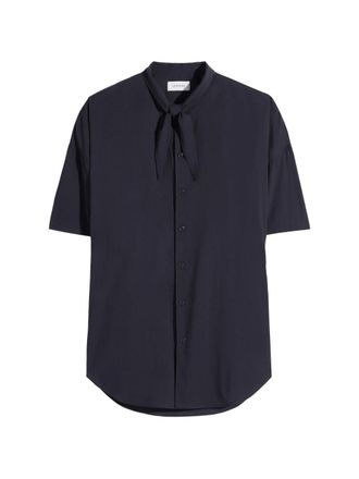 Christophe Lemaire Short Sleeve Shirt With Foulard