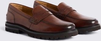 Moss Camden Chestnut Chunky Loafers