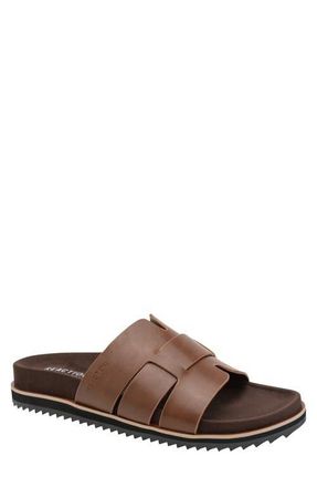Kenneth Cole Reaction Calen Slide Sandal in Dark Natural at Nordstrom, Size 12