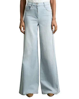 Reiss Heather Wide Leg Jean