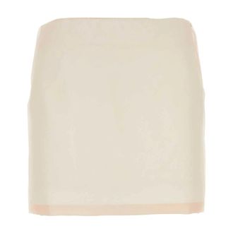 Sportmax Dames, Rokken, Roze, Maat: XS Zijde