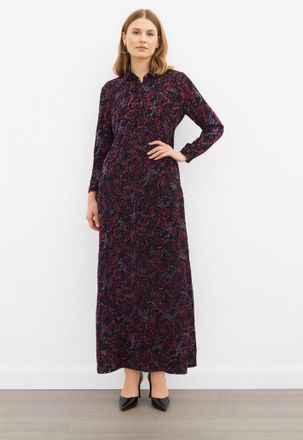 Melrose Blusenkleid MELROSE, Damen, Gr. 34, N-Gr, rot, Web, Obermaterial: 100% Polyester, gebl&uuml;mt, festlich, figurumspielend kn&ouml;chelfrei, Kleider Blusenkleid