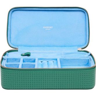 Rapport London Charlotte Jewelry Case in Green at Nordstrom