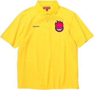 SUPREME x Spitfire SS26 Polo Yellow SUP-SS26-339-YLW