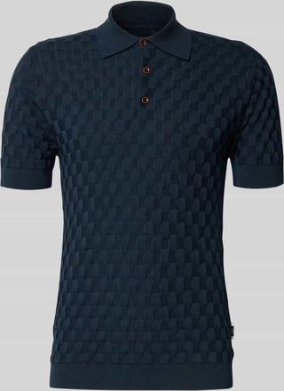 Matinique Slim Fit Poloshirt aus reiner Baumwolle Modell Heritage in Marine, Gr&ouml;&szlig;e XL