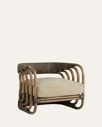 Arteriors Hamza Leather Chair