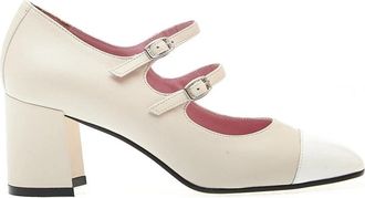 Carel Slingback Pumps - Dames - Pumps - Beige - 39 EU - Leer - Schoenen