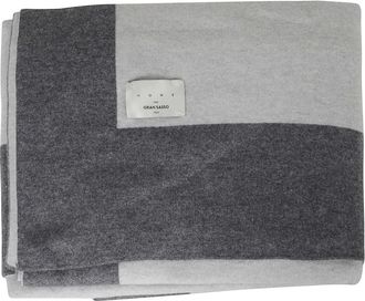 Gran Sasso Winter sjaal - Heren - Accessoires - Grijs - Maat: ONE Size