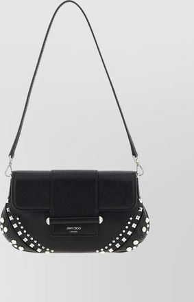 Jimmy Choo London leather wallet on chain