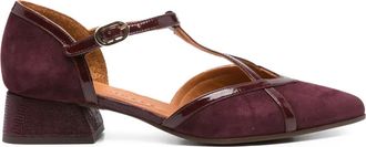 Chie Mihara 25 mm Hidrow pumps met T-bandje - Rood