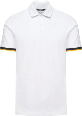 K-Way Vincent polo shirt - men - Elastane/Cotton - S - White